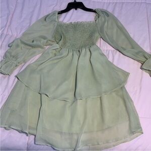 Pistachio Green Dress